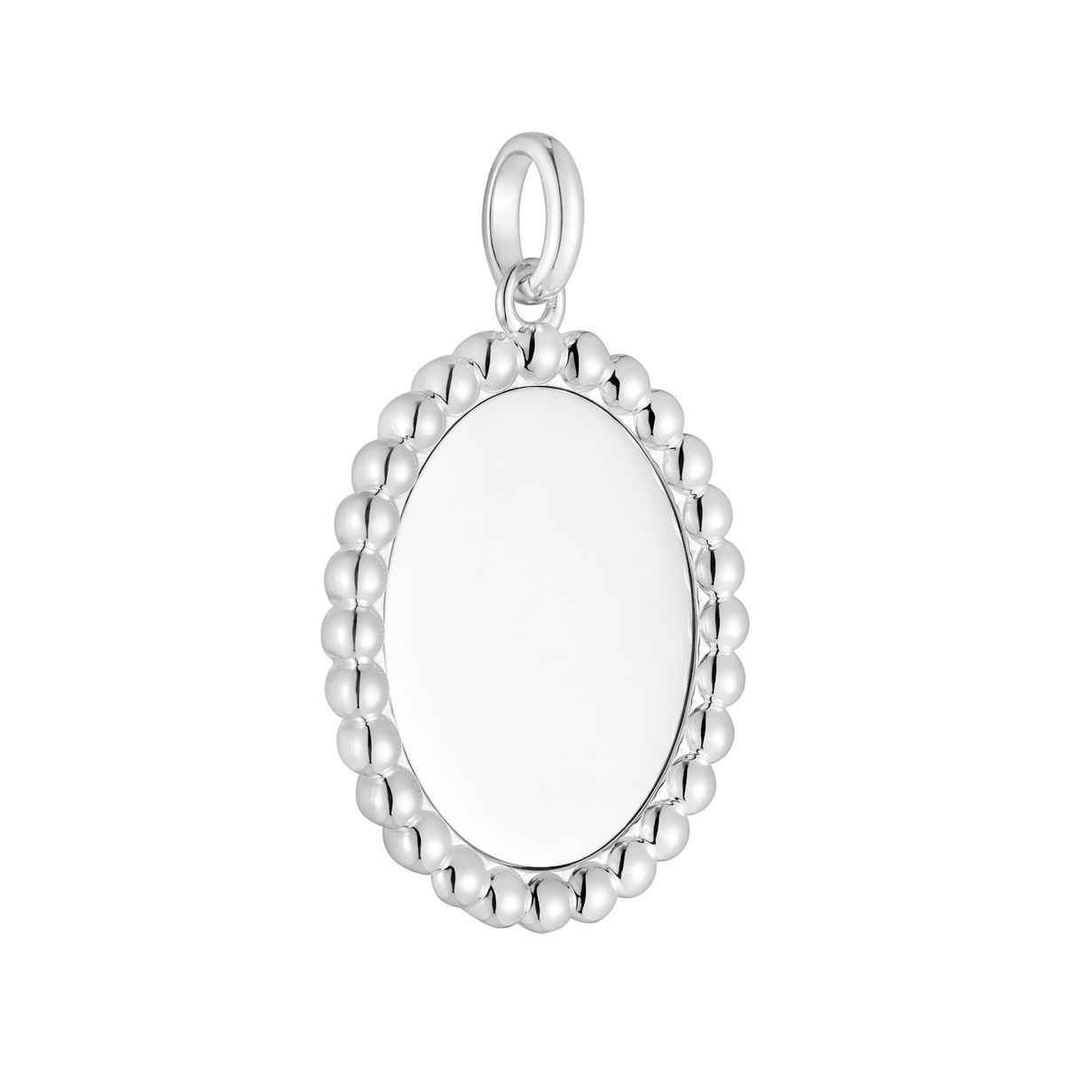 TOUS - Dije medalla de plata Basics