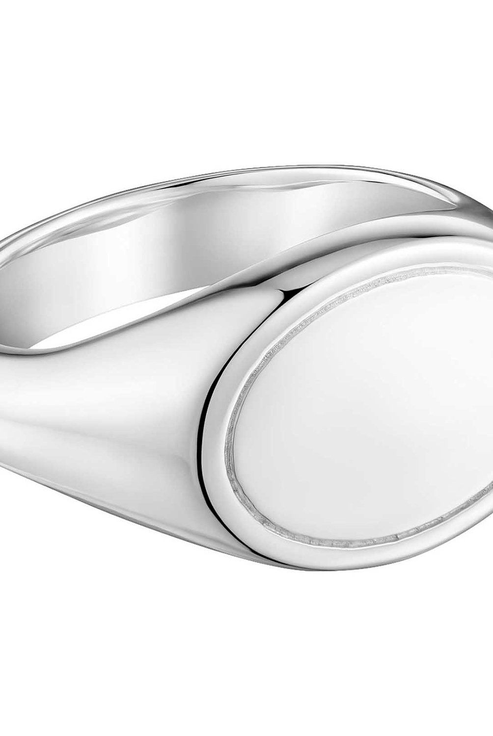 TOUS - Anillo sello de plata 14 mm TOUS Basics