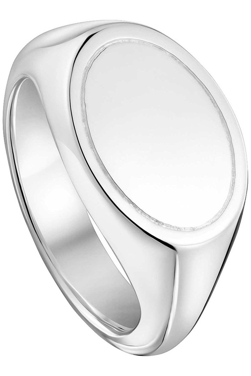 TOUS - Anillo sello de plata 14 mm TOUS Basics
