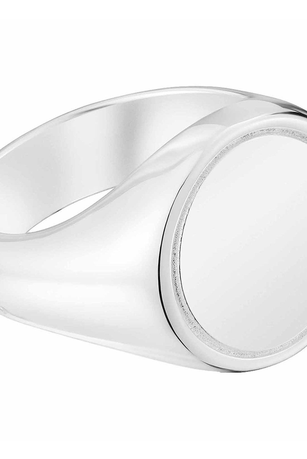 TOUS - Anillo sello de plata 15 mm TOUS Basics
