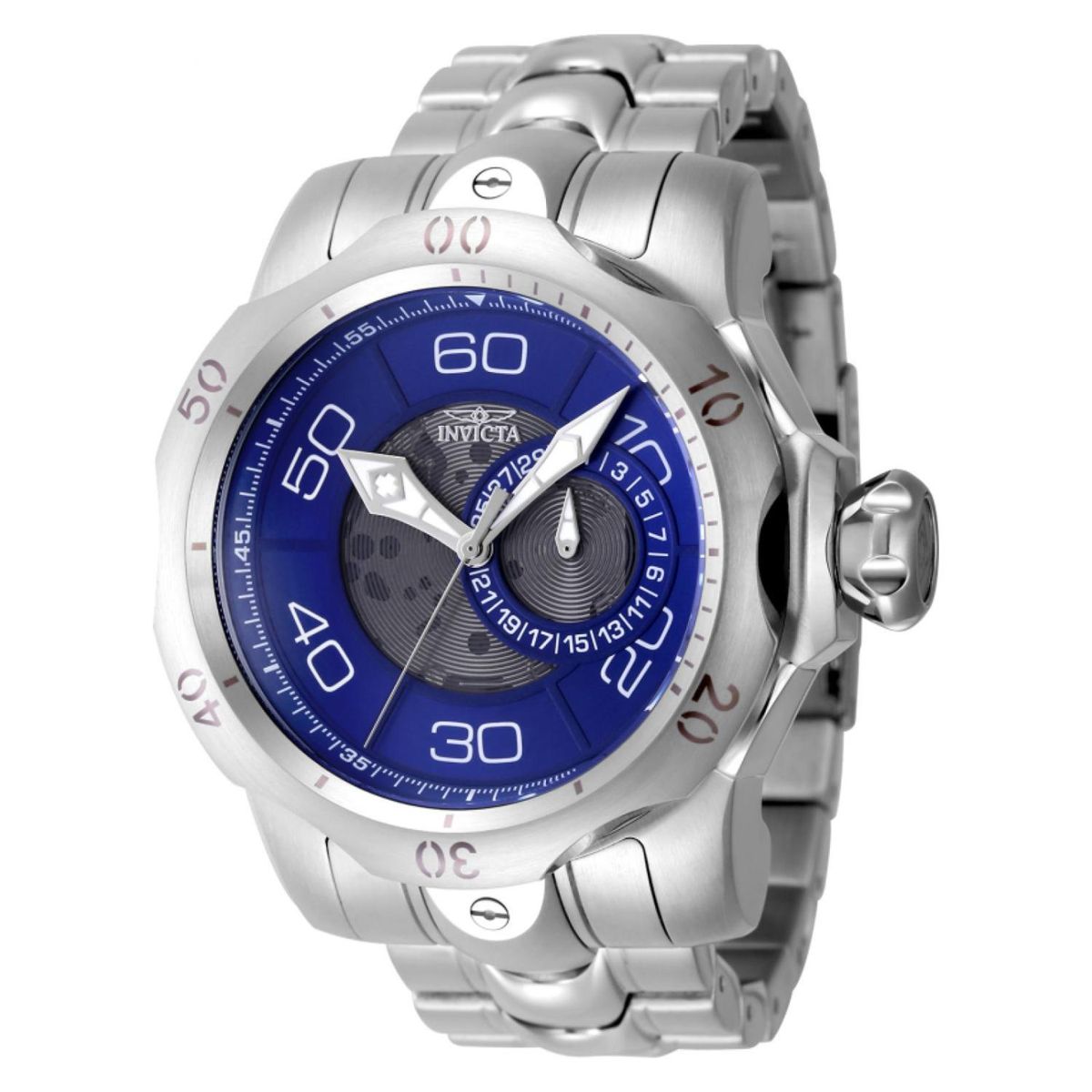 INVICTA - Reloj Invicta Hombre Venom . Reloj  Acero inoxidable Plateado