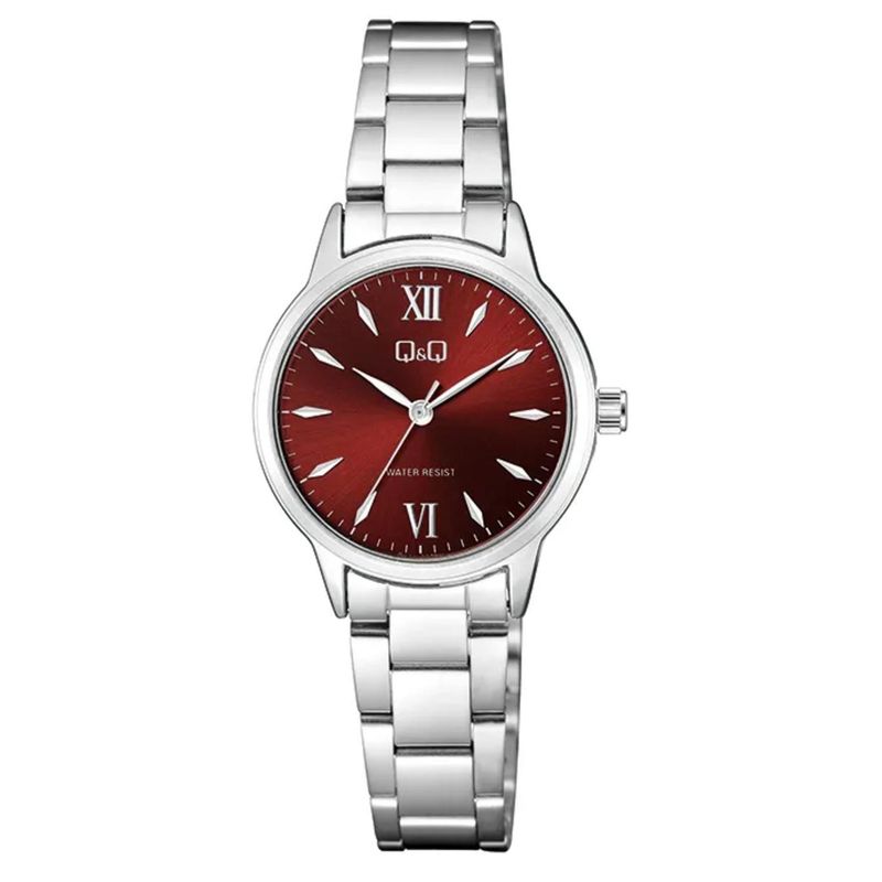 Q&Q - Reloj Q&Q Mujer Q11A-003PY . Reloj  Acero Inoxidable Plateado