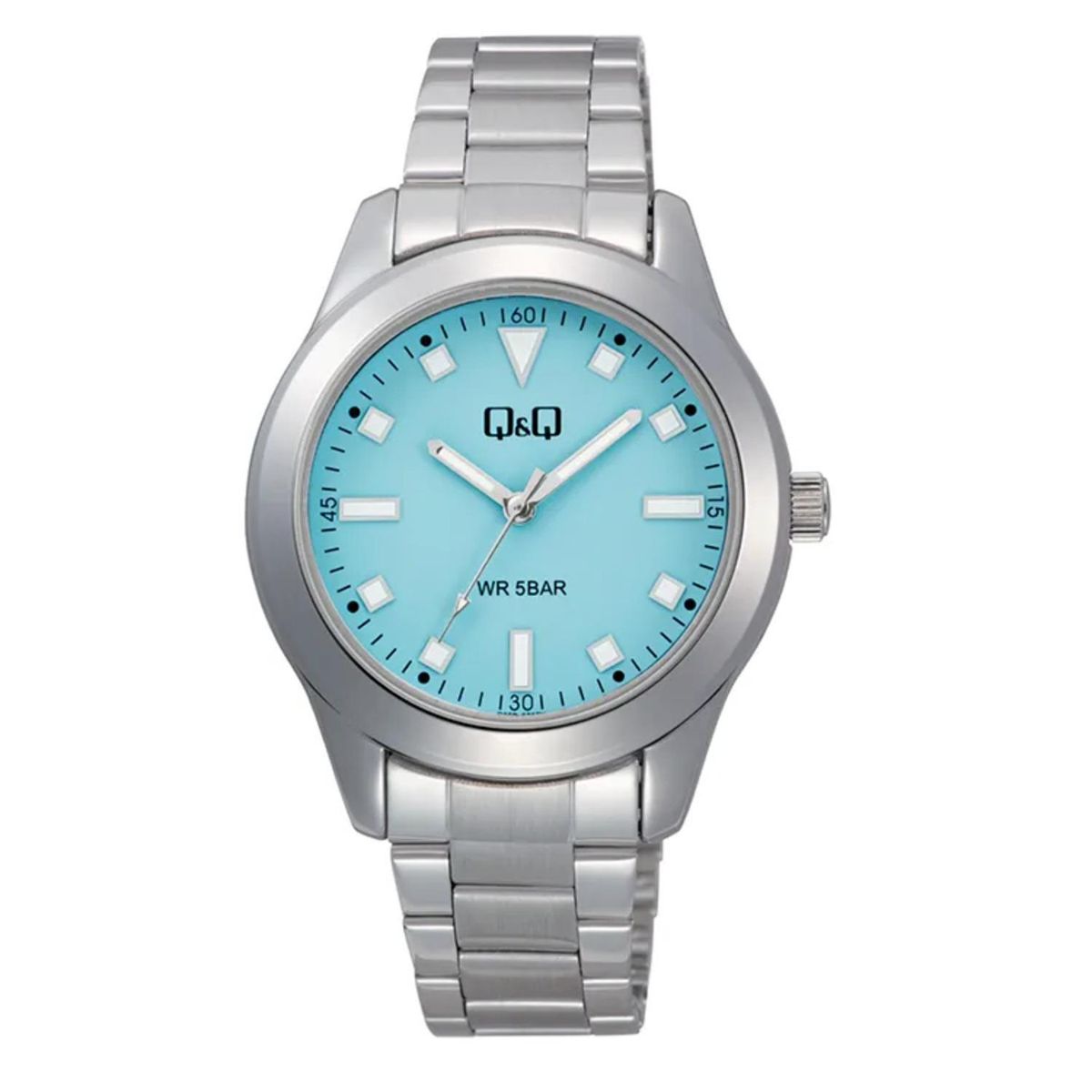 Q&Q - Reloj Q&Q Mujer Q35B-008PY . Reloj  Acero Inoxidable Plateado