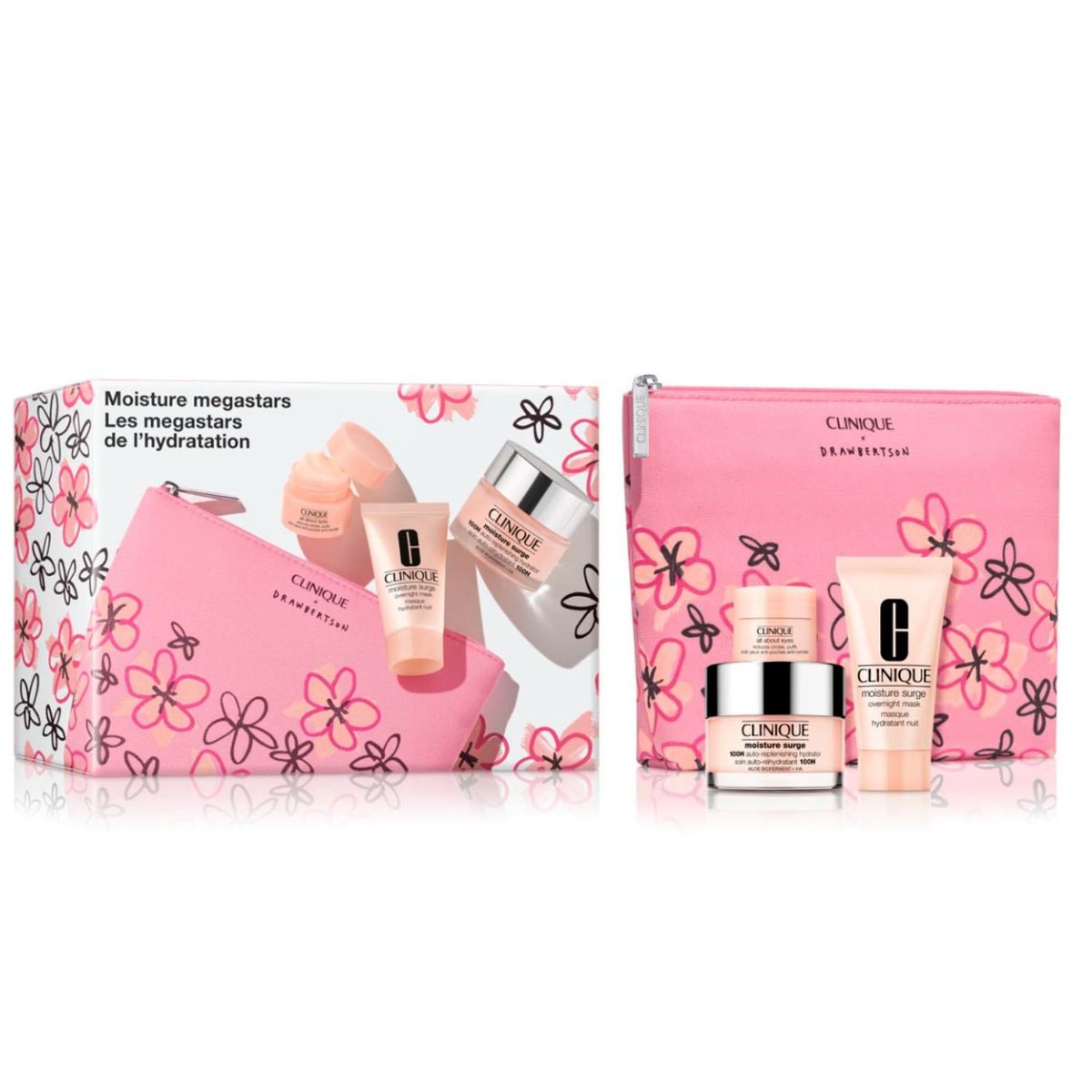 CLINIQUE - Hidratante facial Set humectante Moisture Megastars Clinique Incluye:3 Productos 