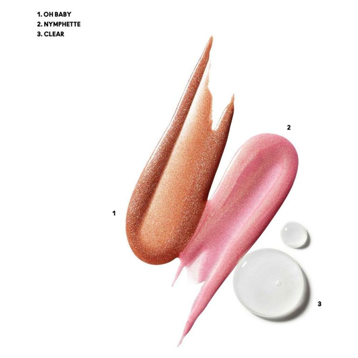 MAC COSMETICS - Set de maquillaje labios Glossed Out Lipglass Trio MAC COSMETICS Incluye:  3 productos