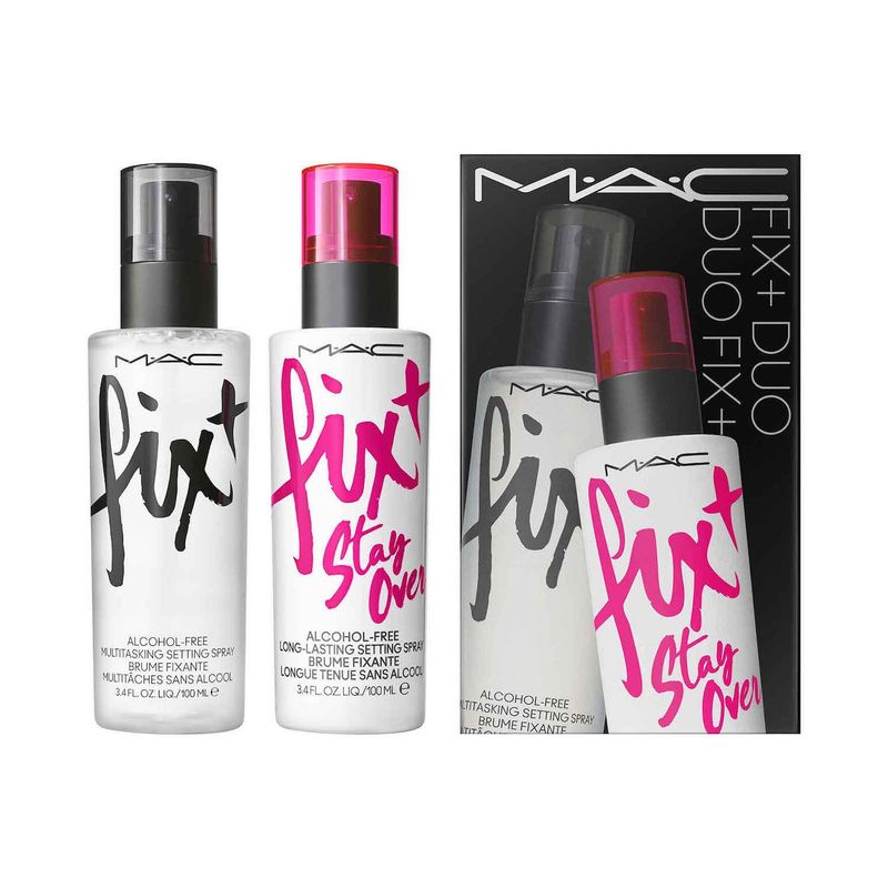 MAC COSMETICS - Set de maquillaje rostro Set + Stay Fix+ Duo MAC COSMETICS: incluye 2 productos