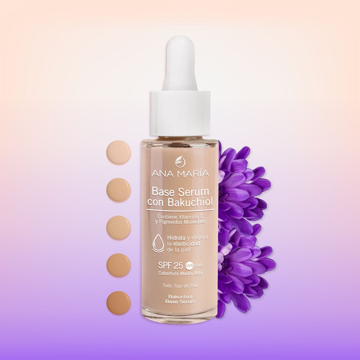 ANA MARIA - Bases de maquillaje Sérum Bakuchiol Am Oscuro Ana María 28 ml