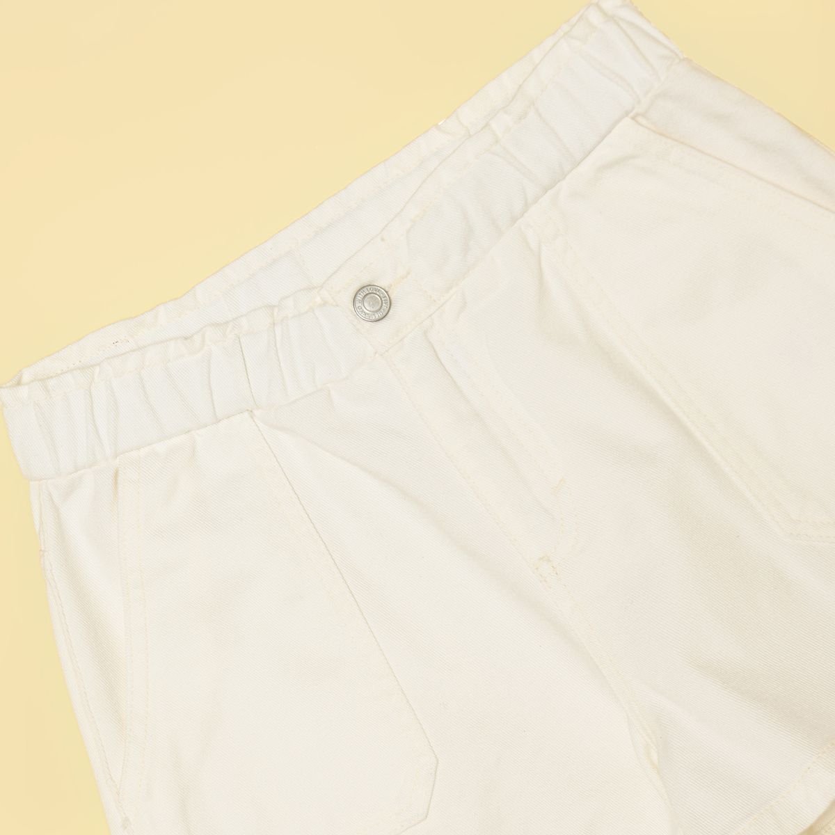 ELV - Short Niña Cintura elásticada Algodón Elv