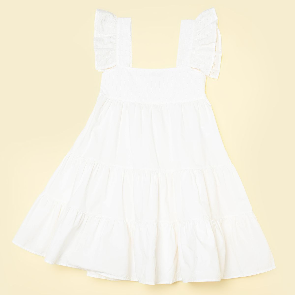 ELV - Vestido Niña con Boleros Algodón Elv