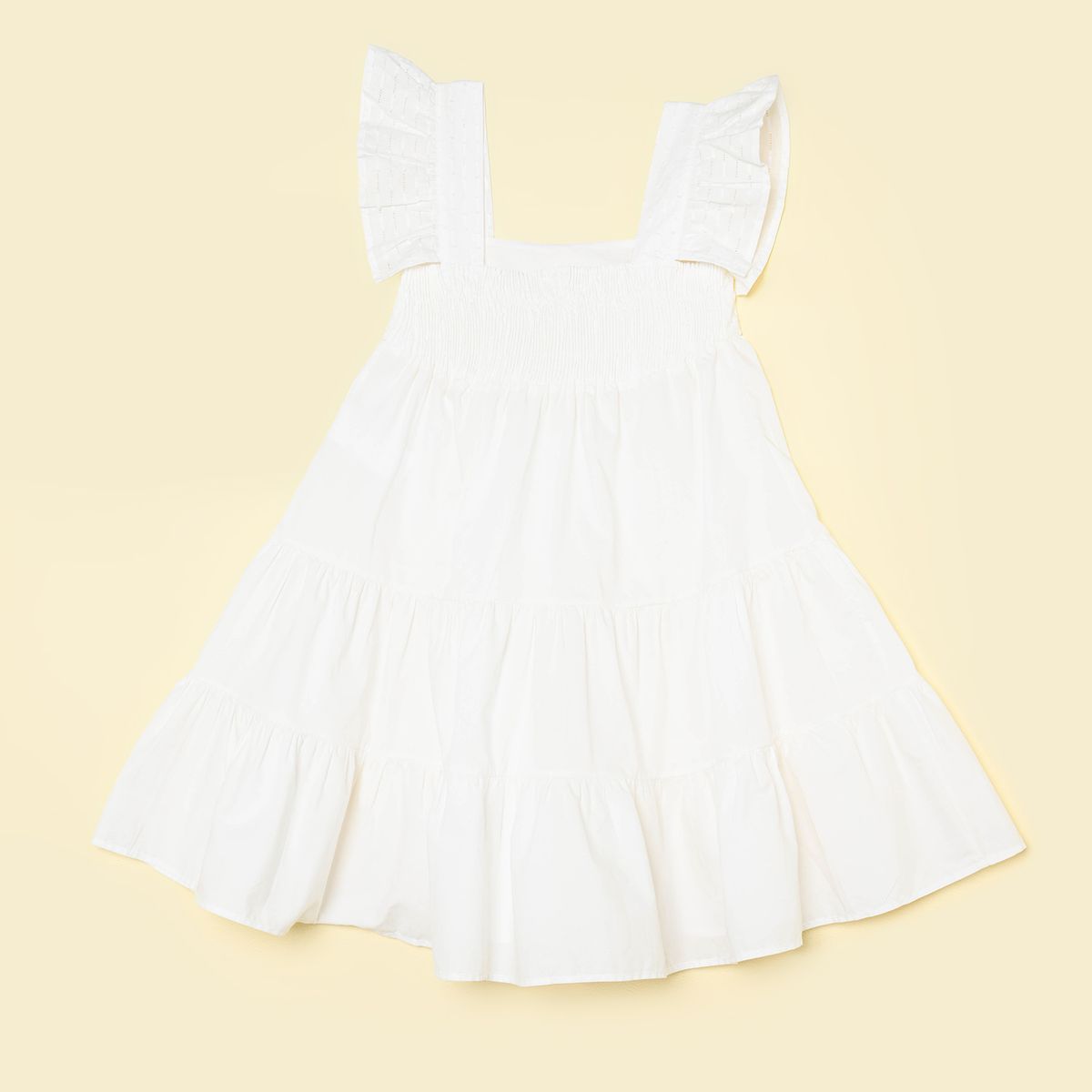 ELV - Vestido Niña con Boleros Algodón Elv