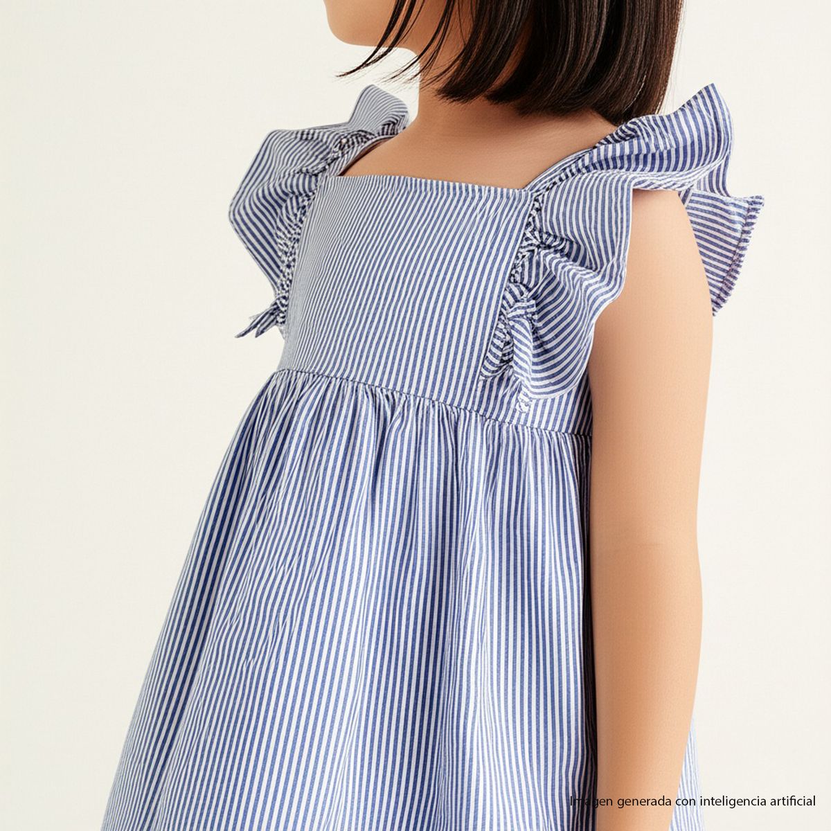 YAMP - Vestido Niña Manga corta Algodón Yamp