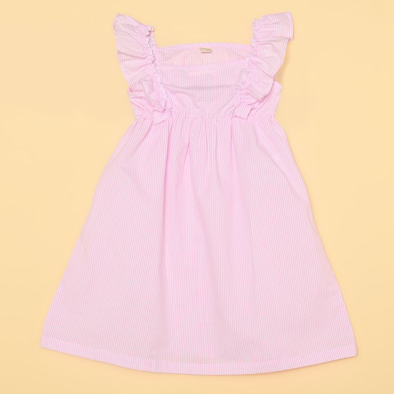 YAMP - Vestido Niña Manga corta Algodón Yamp