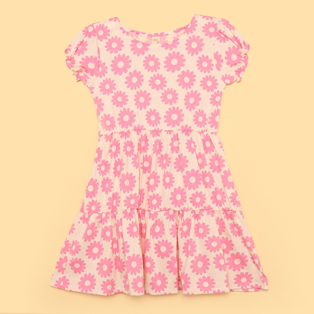 YAMP - Vestido Niña Manga corta Algodón Yamp