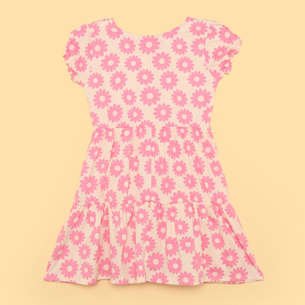 YAMP - Vestido Niña Manga corta Algodón Yamp