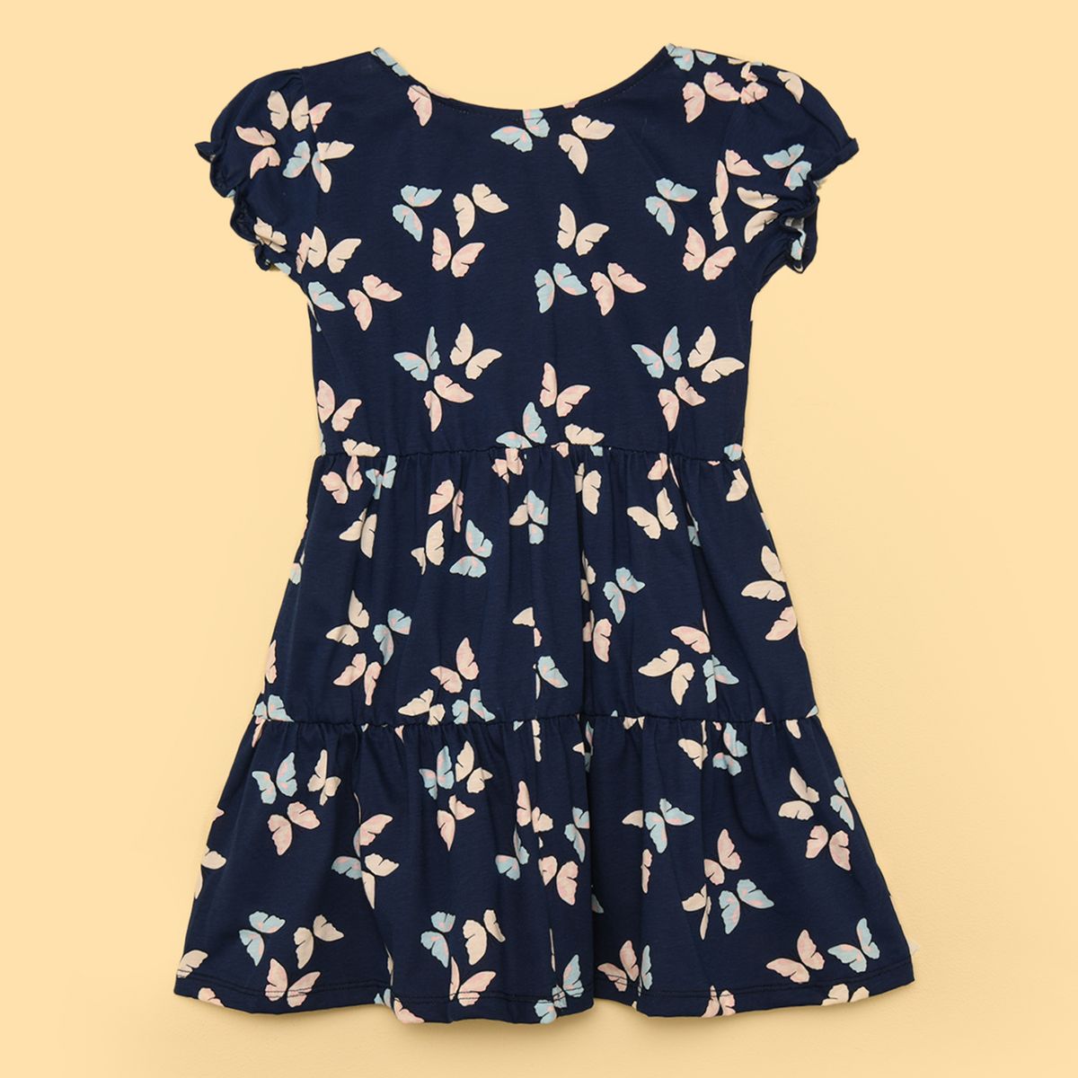 YAMP - Vestido Niña Manga corta Algodón Yamp