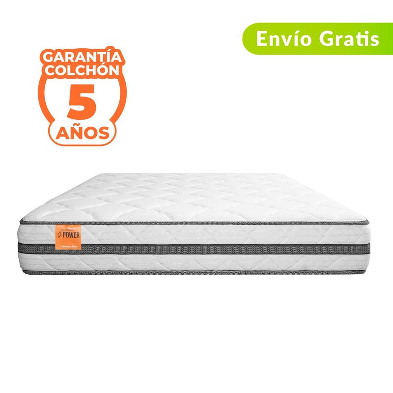 COLCHONES ROMANCE RELAX - Colchón Doble Firme Ortopédico Espumado Element 140 x 190 cm Romance Relax - 0% Interés a 3 Cuotas Pagando con tu CMR Banco Falabella