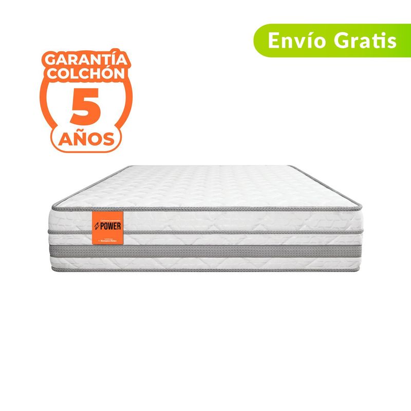 COLCHONES ROMANCE RELAX - Colchón Sencillo Firmeza Media Ortopédico Espumado Clásico 100 x 190 cm Romance Relax - 0% Interés a 3 Cuotas Pagando con tu CMR Banco Falabella