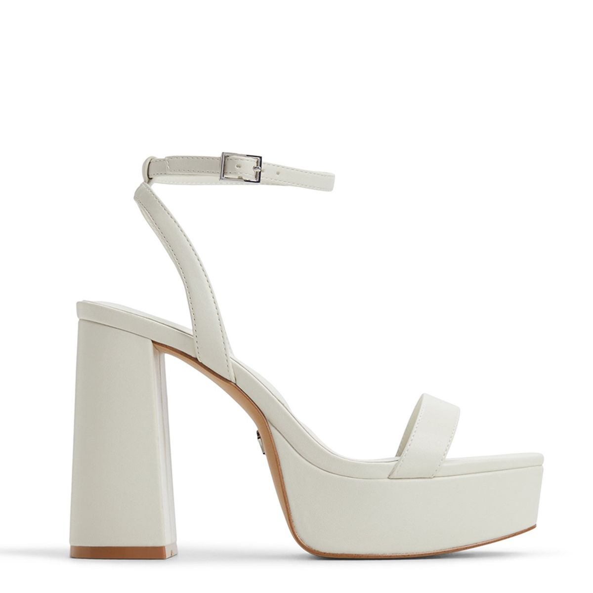 ALDO - Sandalias Aldo Mujer con tacón Cuadrado Valalannon Blanco