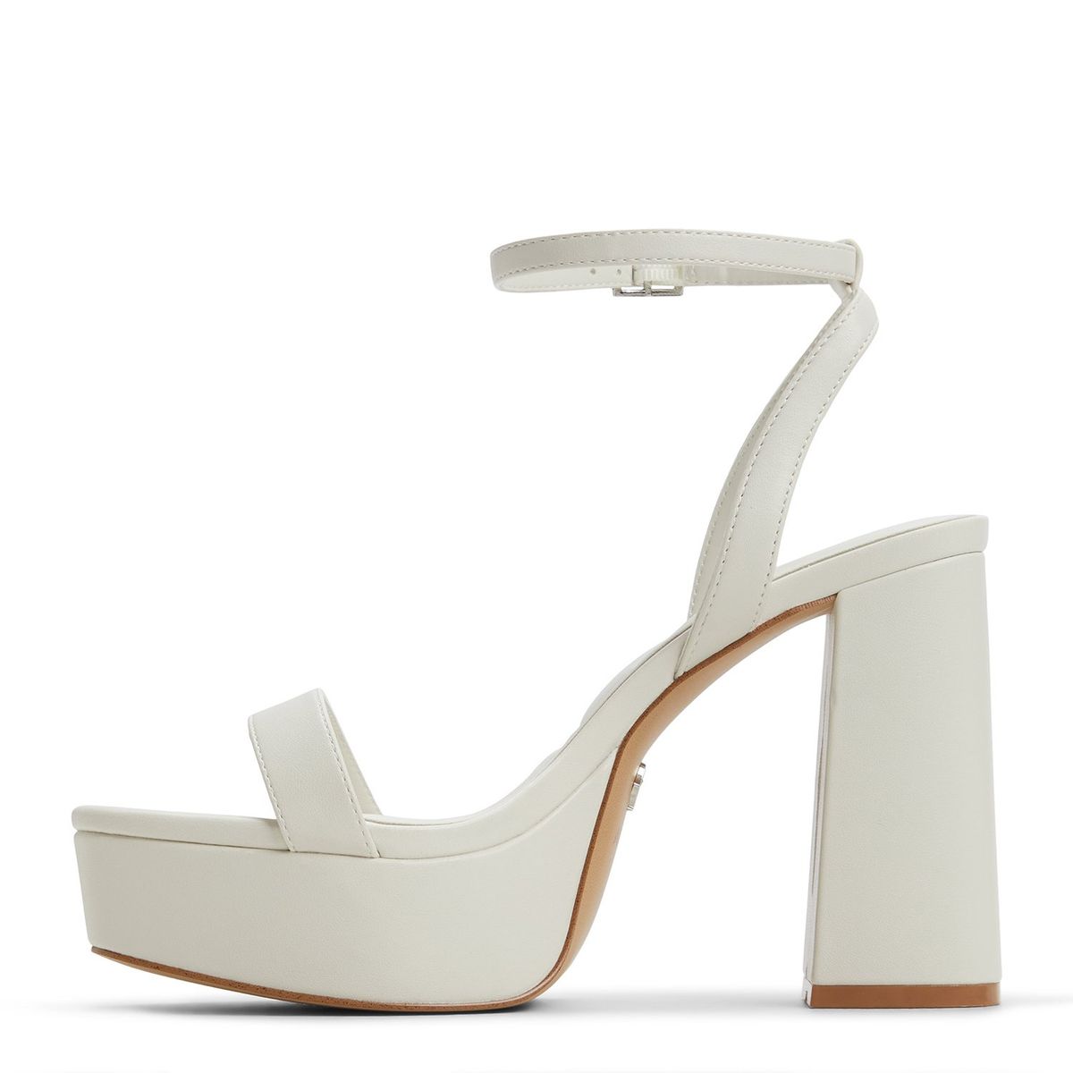 ALDO - Sandalias Aldo Mujer con tacón Cuadrado Valalannon Blanco