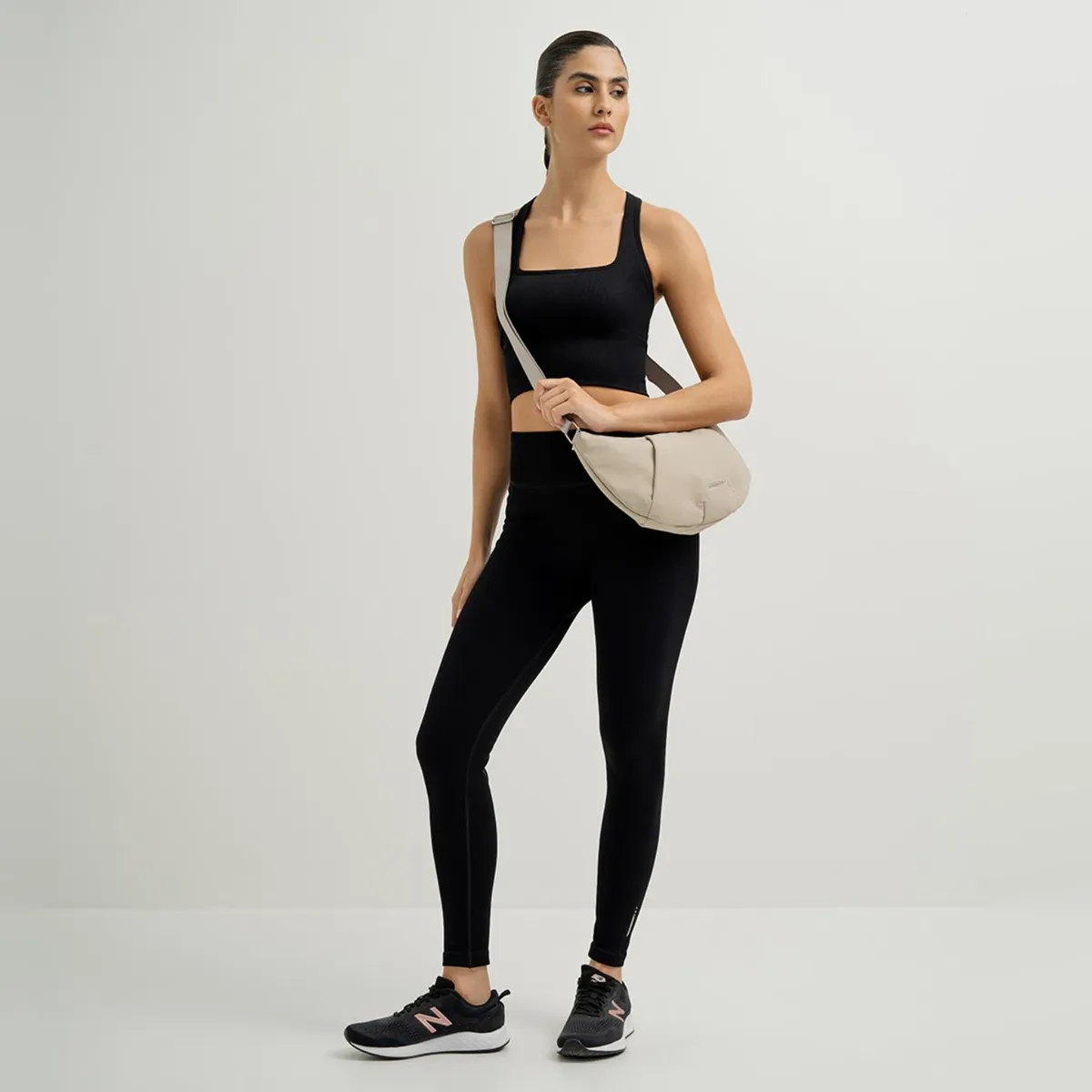 PUNTO BLANCO - Leggings Mujer Training Punto Blanco Acanalado