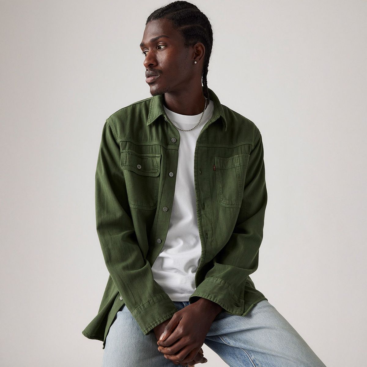 LEVIS - Camisa Hombre Manga larga Recto Levis