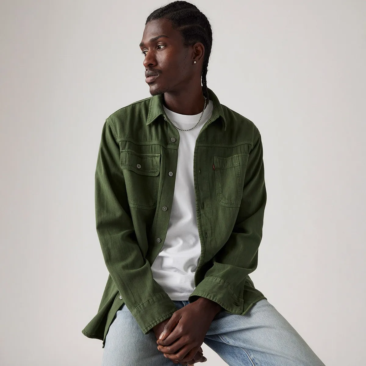 LEVIS - Camisa Hombre Manga larga Recto Levis