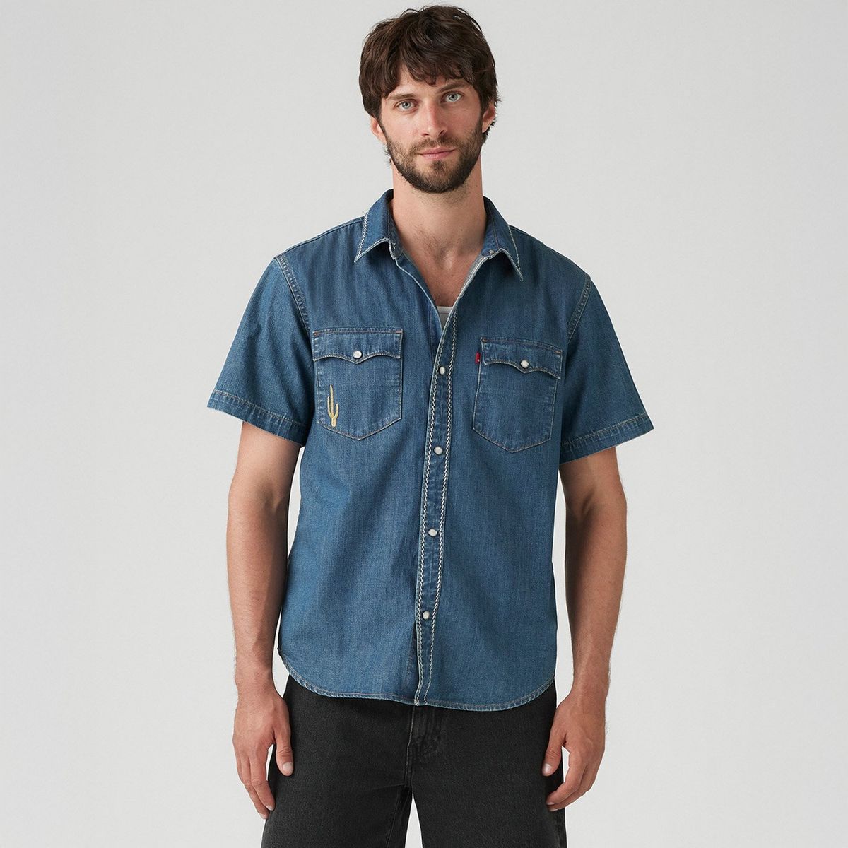 LEVIS - Camisa Hombre Manga corta Slim Levis