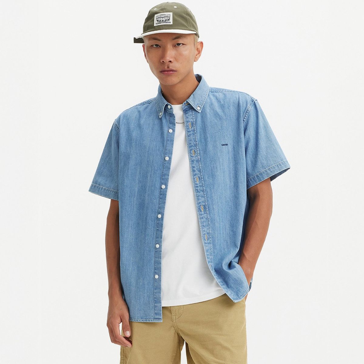 LEVIS - Camisa Hombre Manga corta Slim Levis