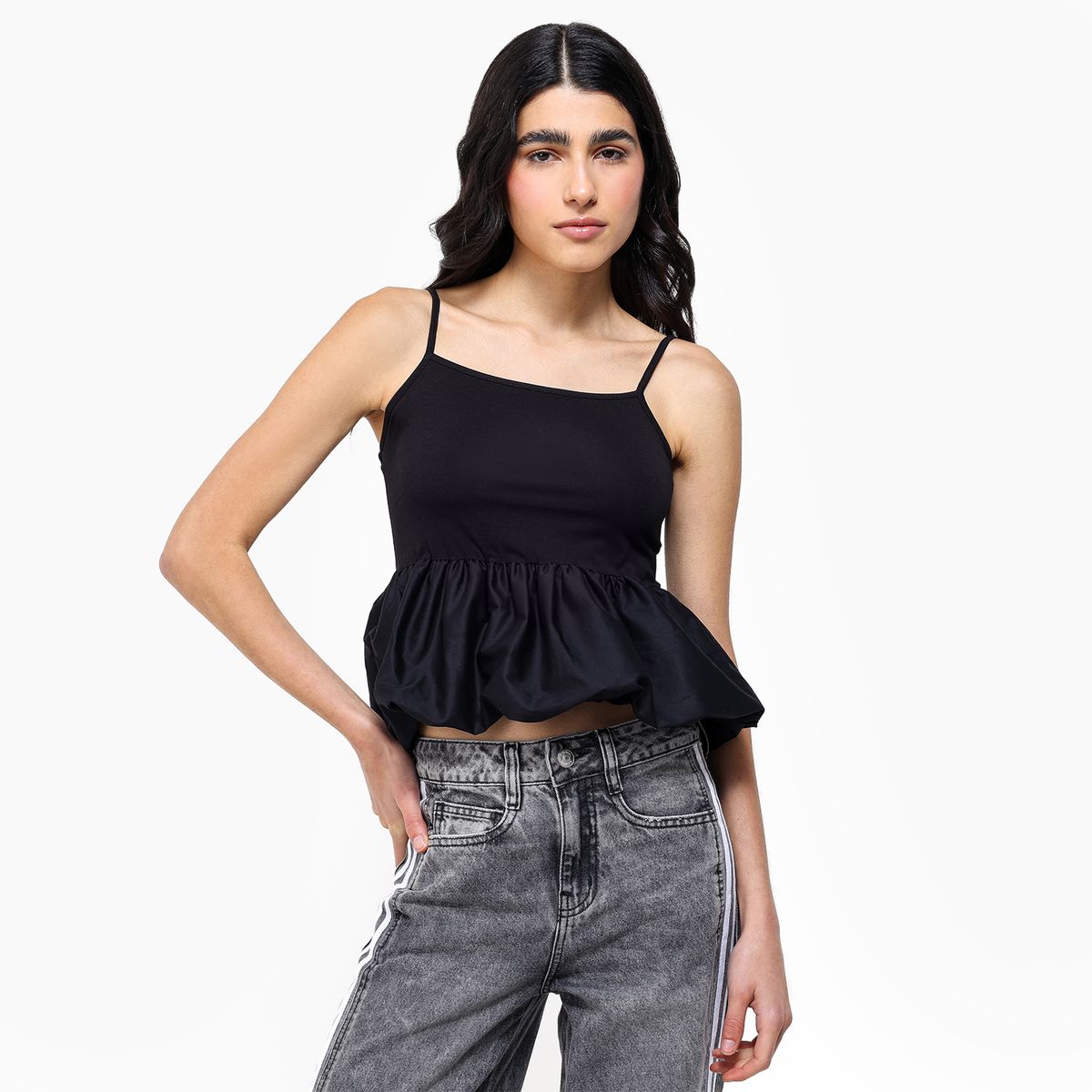 SYBILLA - Top Mujer Sin mangas Algodón SYBILLA