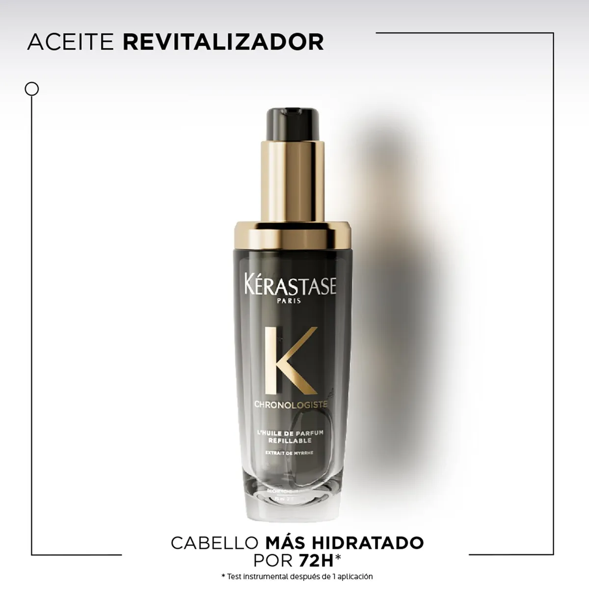 KERASTASE - Aceite capilar KÉRASTASE Recarga aceite Chronologiste L'Huile de Parfum Brillo 75 ml