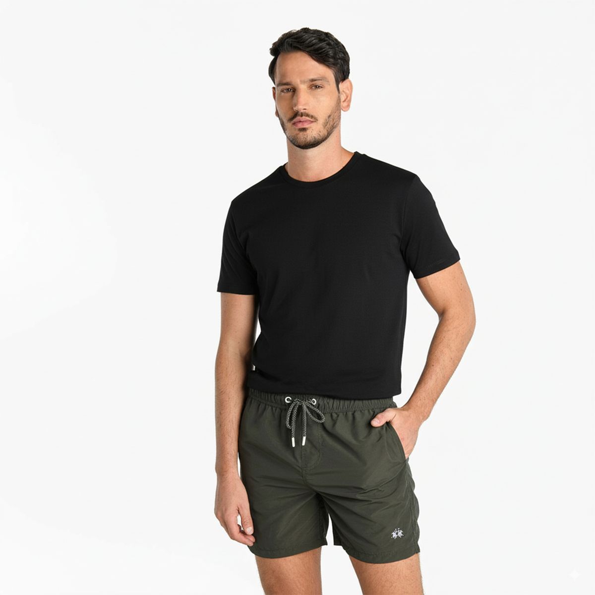 LA MARTINA - Pantaloneta de baño Hombre de Poliamida Con Forro La Martina