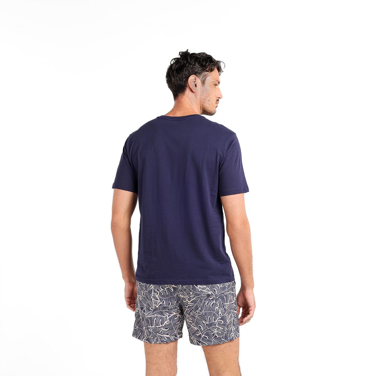 BASEMENT - Pantaloneta de baño Hombre de Poliéster Con Forro Basement