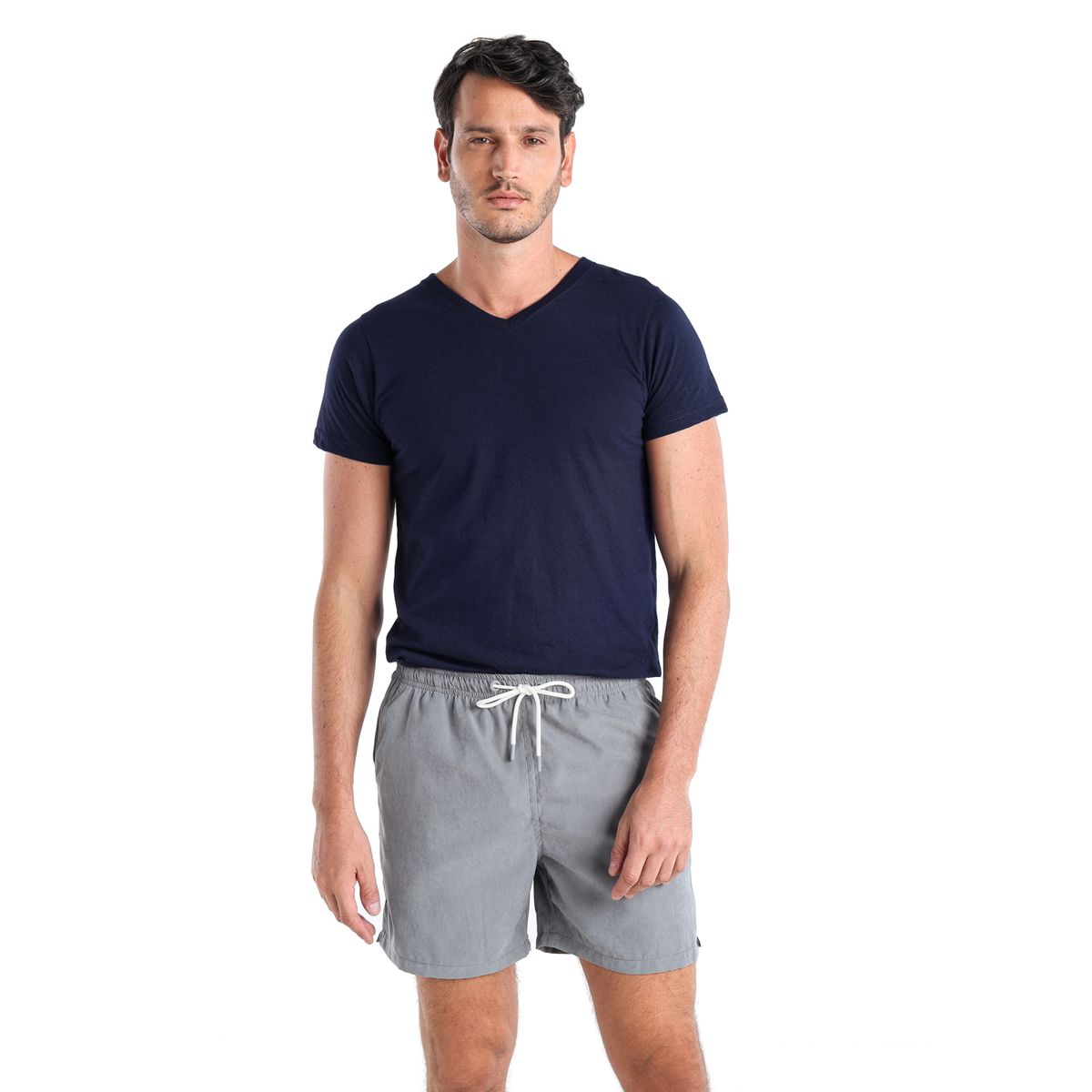 BASEMENT - Pantaloneta de baño Hombre de Poliéster Con Forro Basement