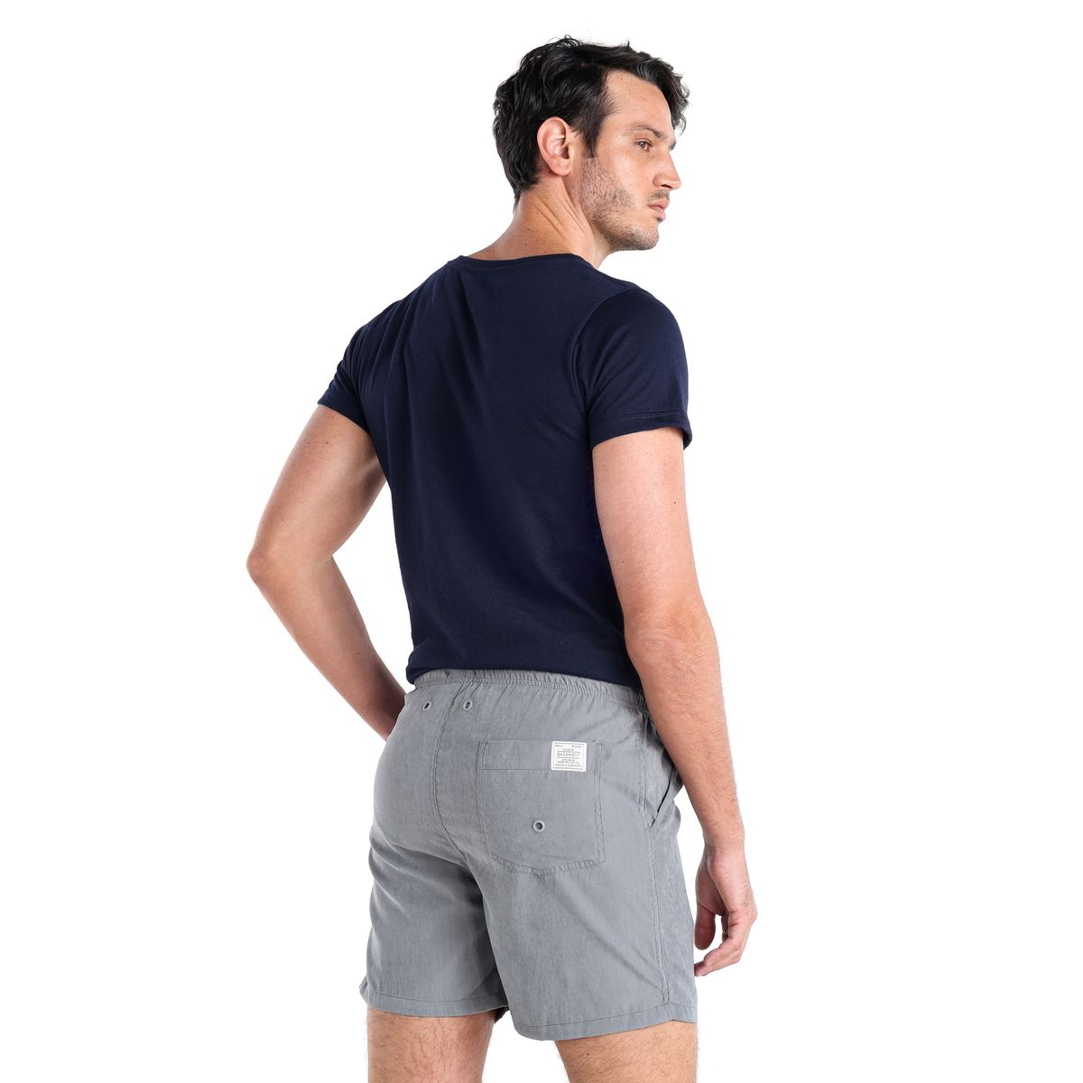 BASEMENT - Pantaloneta de baño Hombre de Poliéster Con Forro Basement
