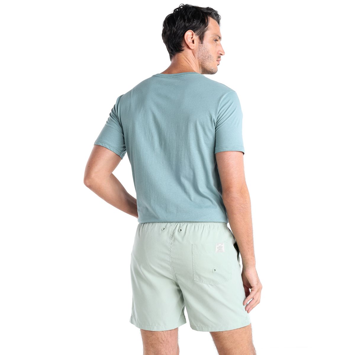 BASEMENT - Pantaloneta de baño Hombre de Poliéster Con Forro Basement