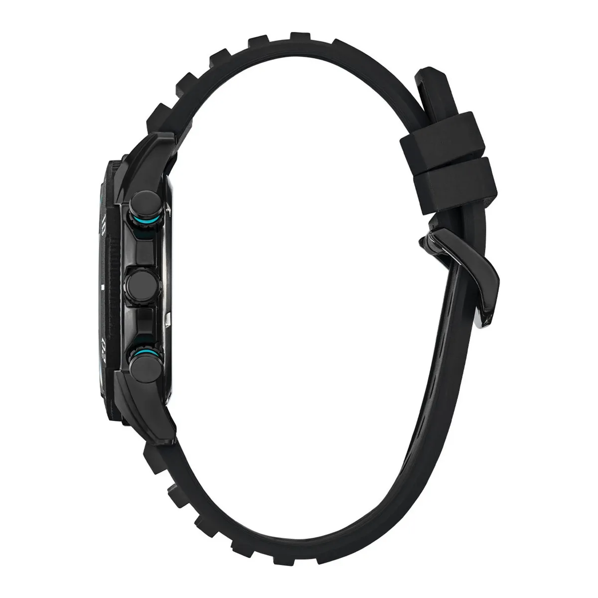 CITIZEN - Reloj Citizen Hombre Eco-Drive. Reloj Silicona Negro AT2587-02E