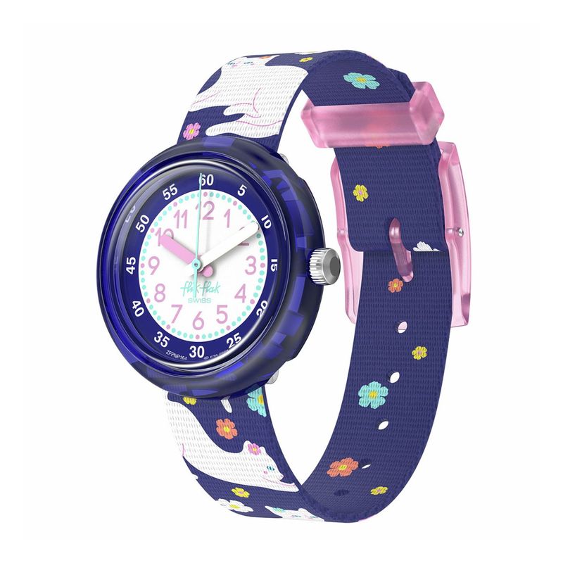 FLIK FLAK - Reloj Flik Flak Niña Fancy Cat. Reloj Plastico Púrpura ZFPNP164