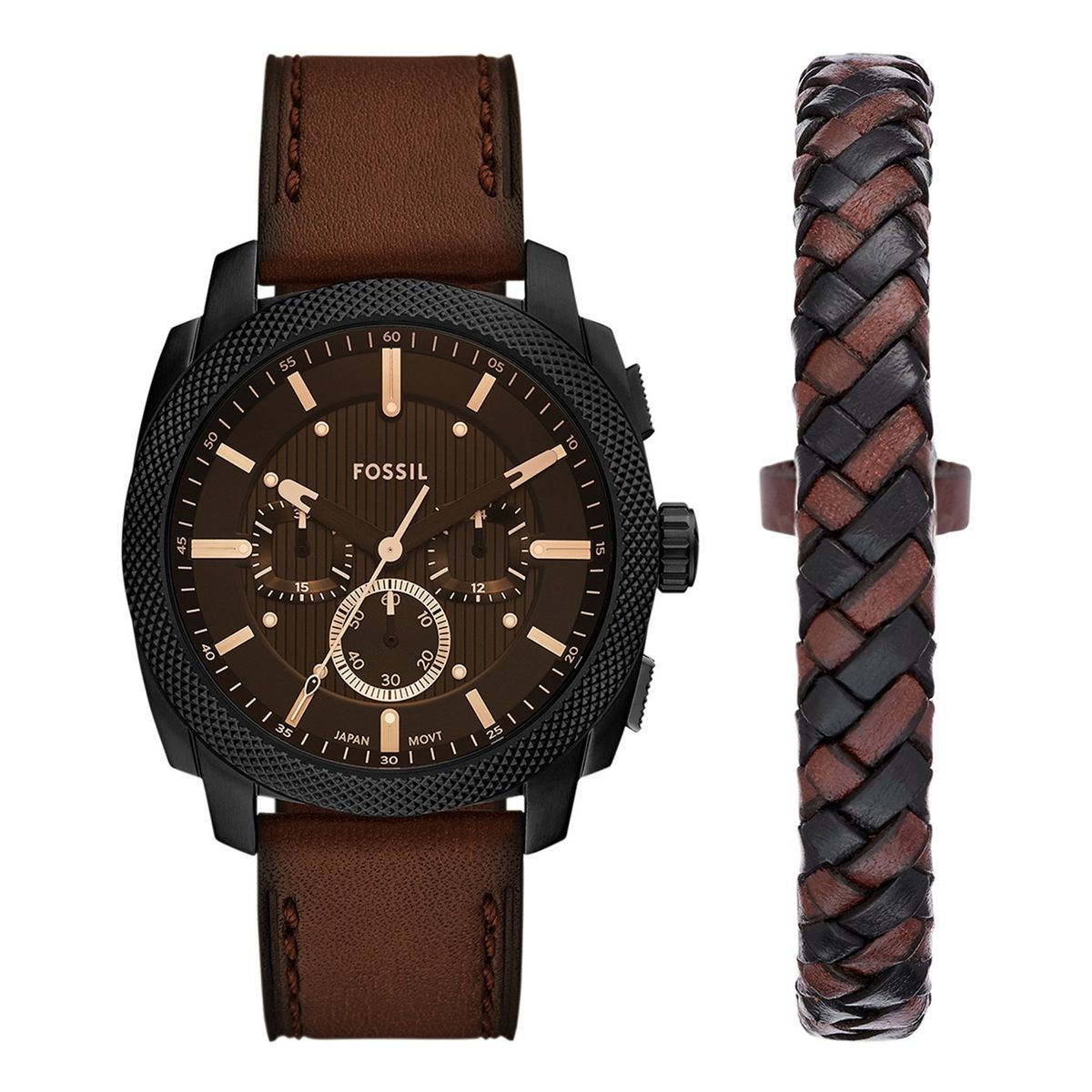 FOSSIL - Reloj Hombre Fossil FS6102SET