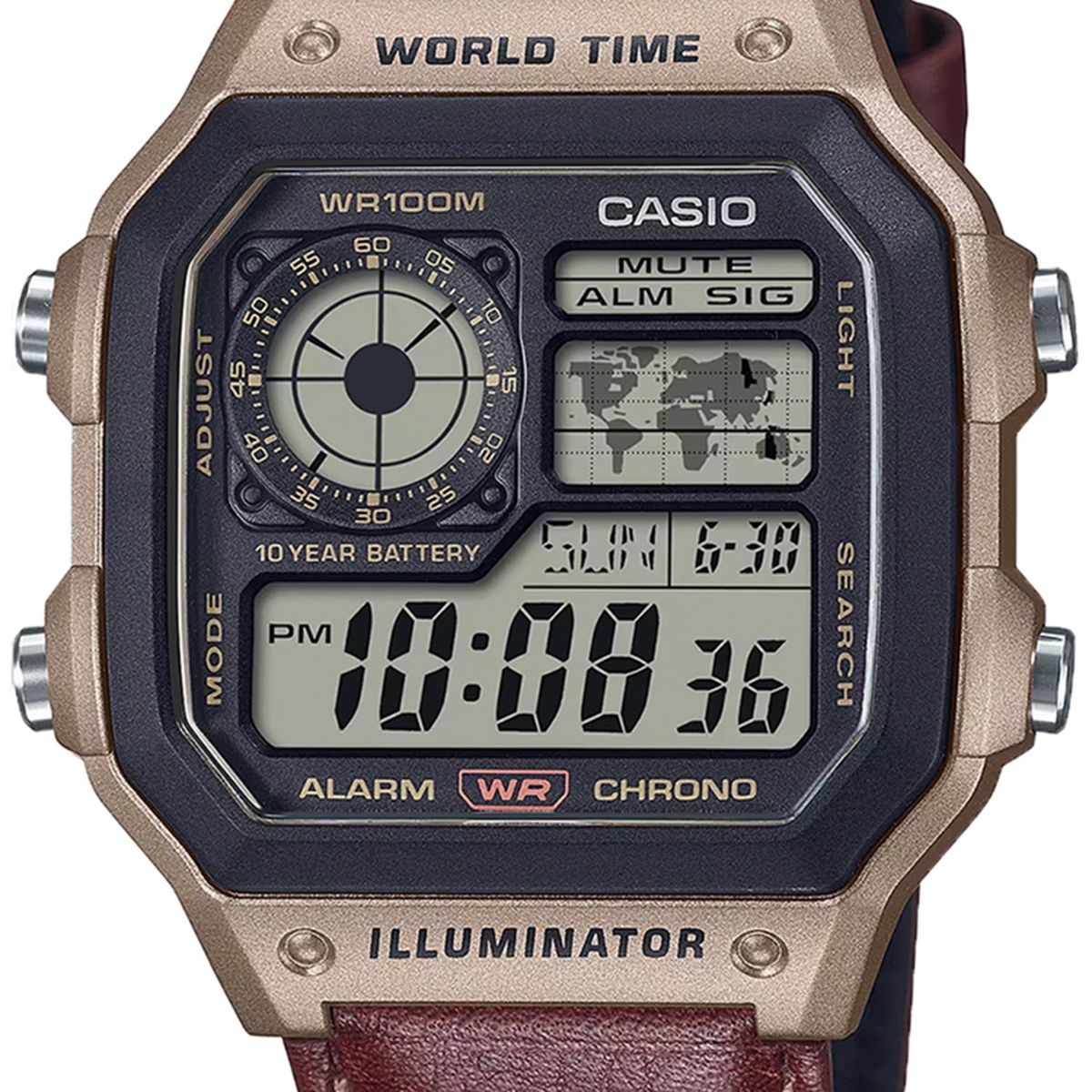 CASIO - Reloj Unisex Casio AE-1200WHL-5AVDF