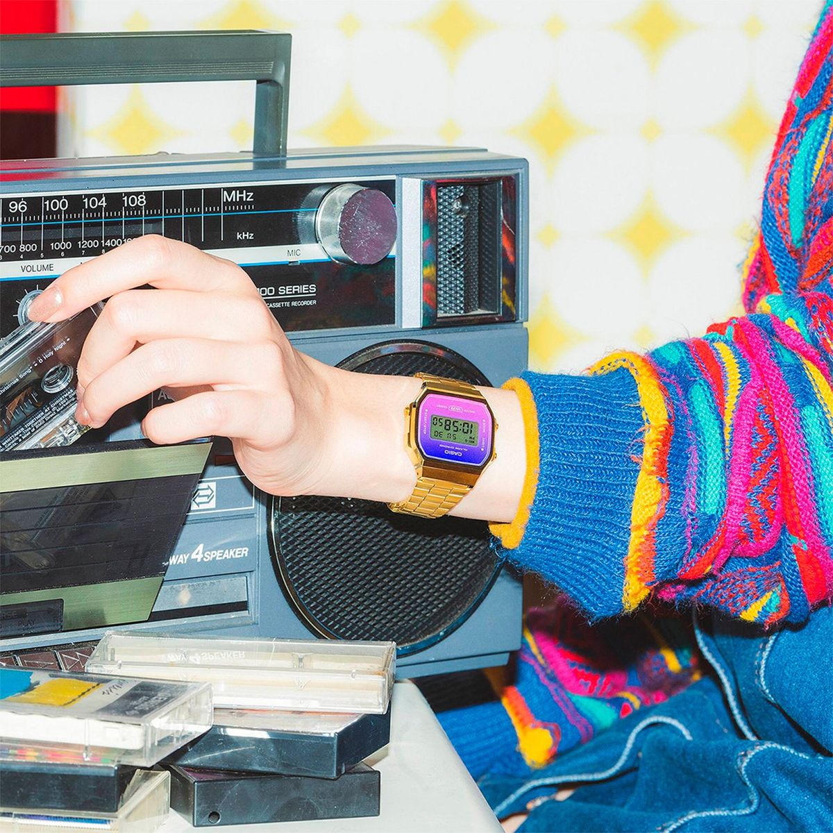 CASIO - Reloj Unisex Casio A168WERG-2ADF