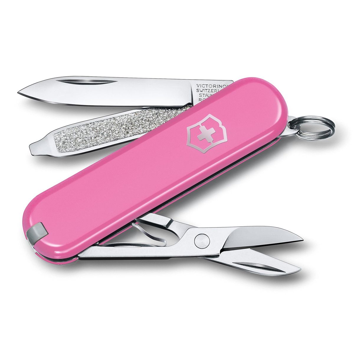 VICTORINOX - Navaja Pequeña Suiza Classic SD Rosa Victorinox - 0.6223.51G