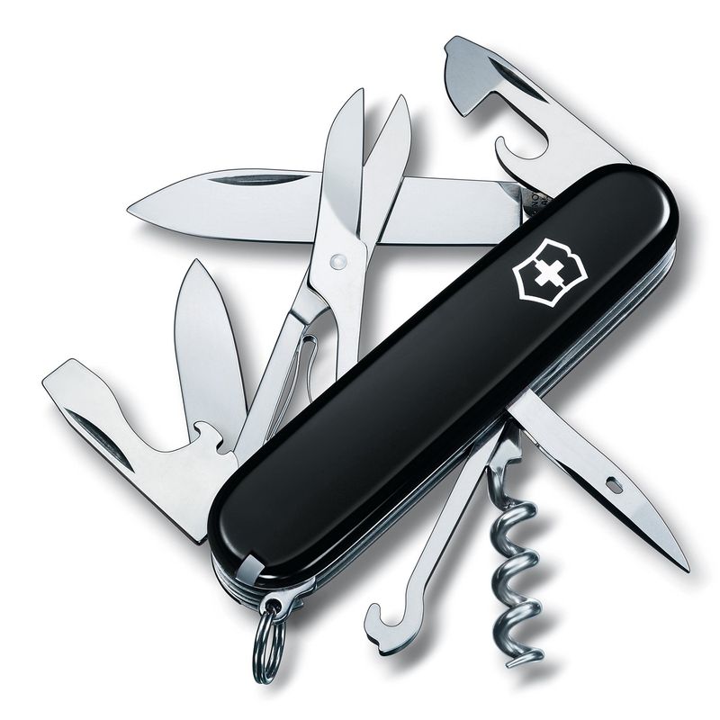 VICTORINOX - Navaja Mediana Suiza Climber Negro Victorinox - 1.3703.3