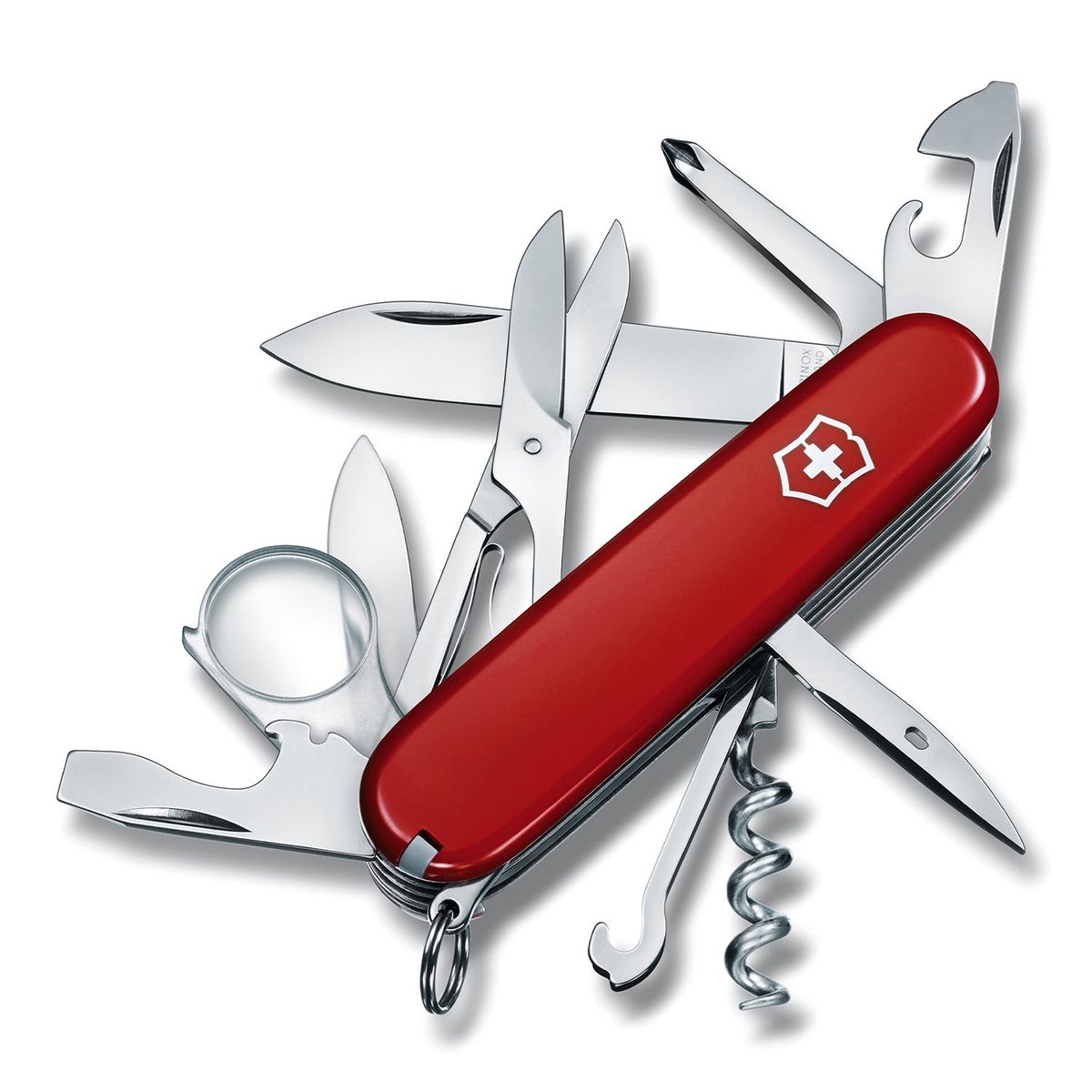 VICTORINOX - Navaja Mediana Suiza Explorer Rojo Victorinox - 1.6703