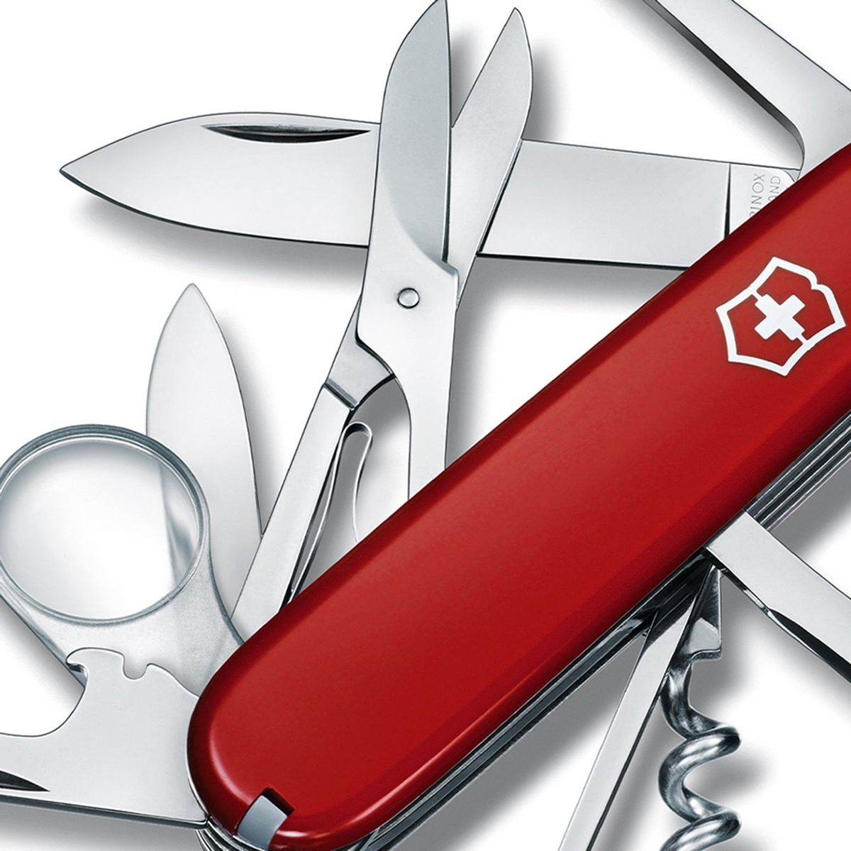 VICTORINOX - Navaja Mediana Suiza Explorer Rojo Victorinox - 1.6703