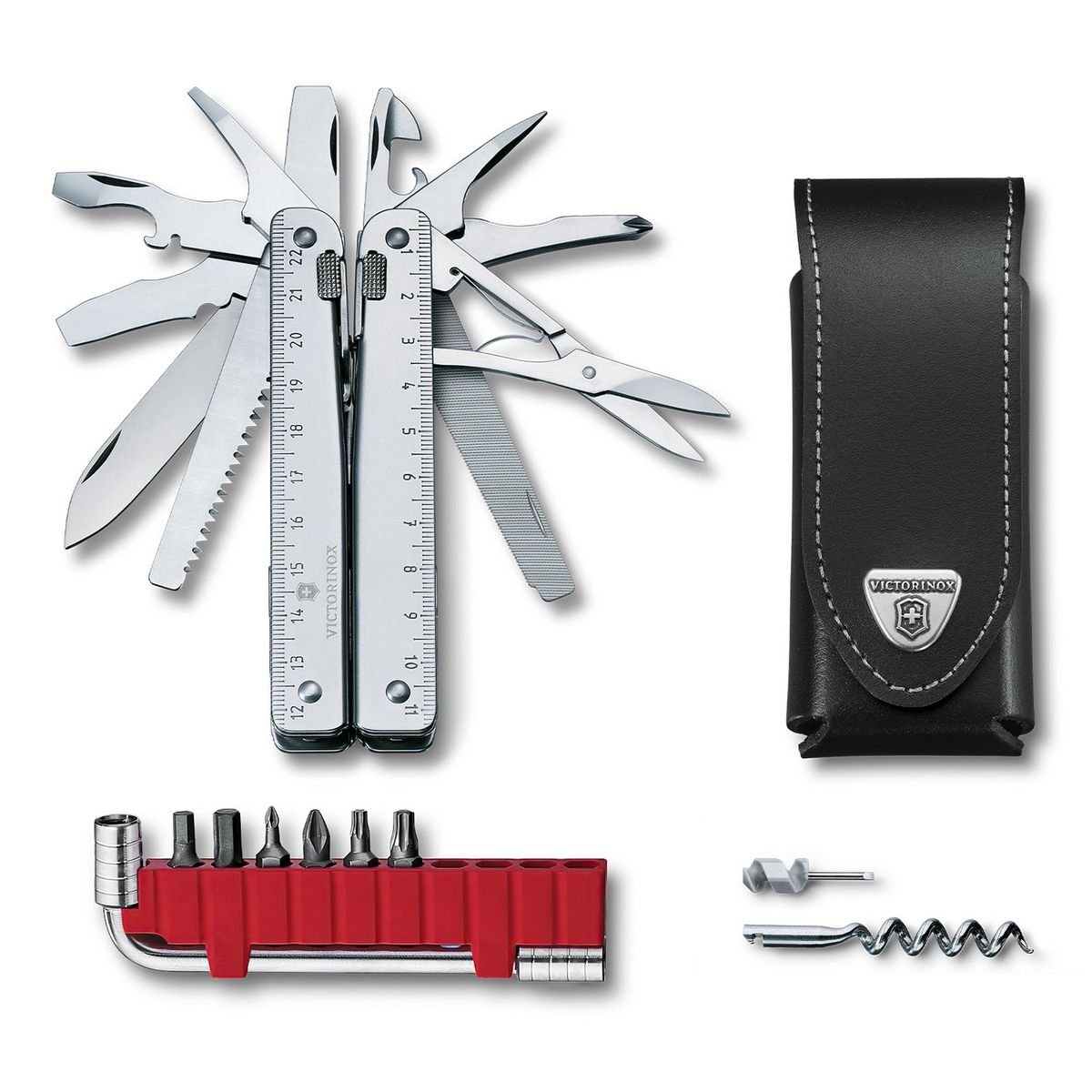 VICTORINOX - Herramienta Suiza Plus Gris Victorinox - 3.0338.L