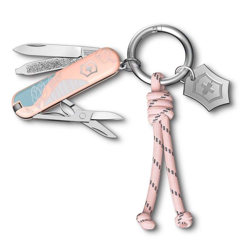 VICTORINOX - Navaja Pequeña Suiza Classic SD Rosa Victorinox - 0.6223.E221
