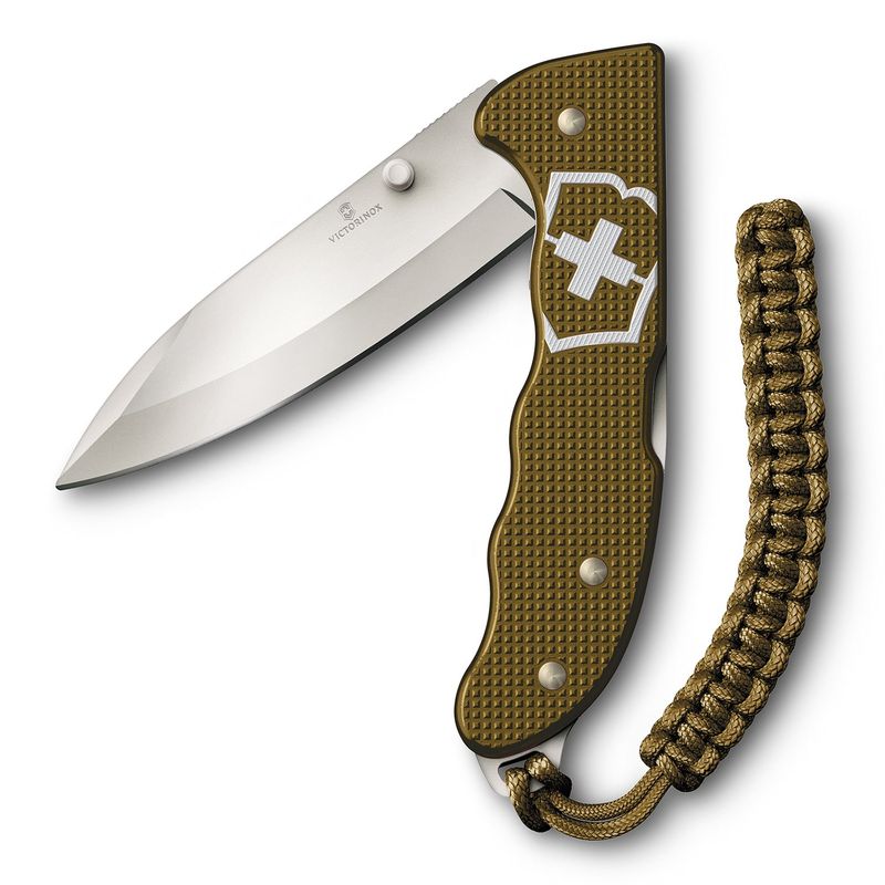 VICTORINOX - Navaja Grande Suiza Evoke Alox Café Victorinox - 0.9415.L24