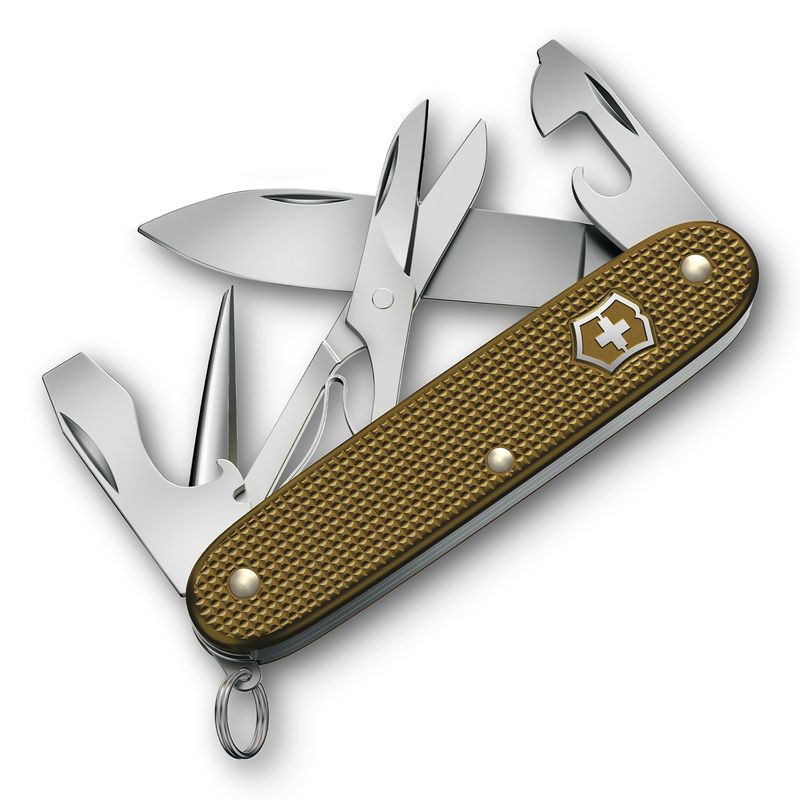 VICTORINOX - Navaja Mediana Suiza Pioneer X Alox de edición limitada 2024 Café Victorinox - 0.8231.L24