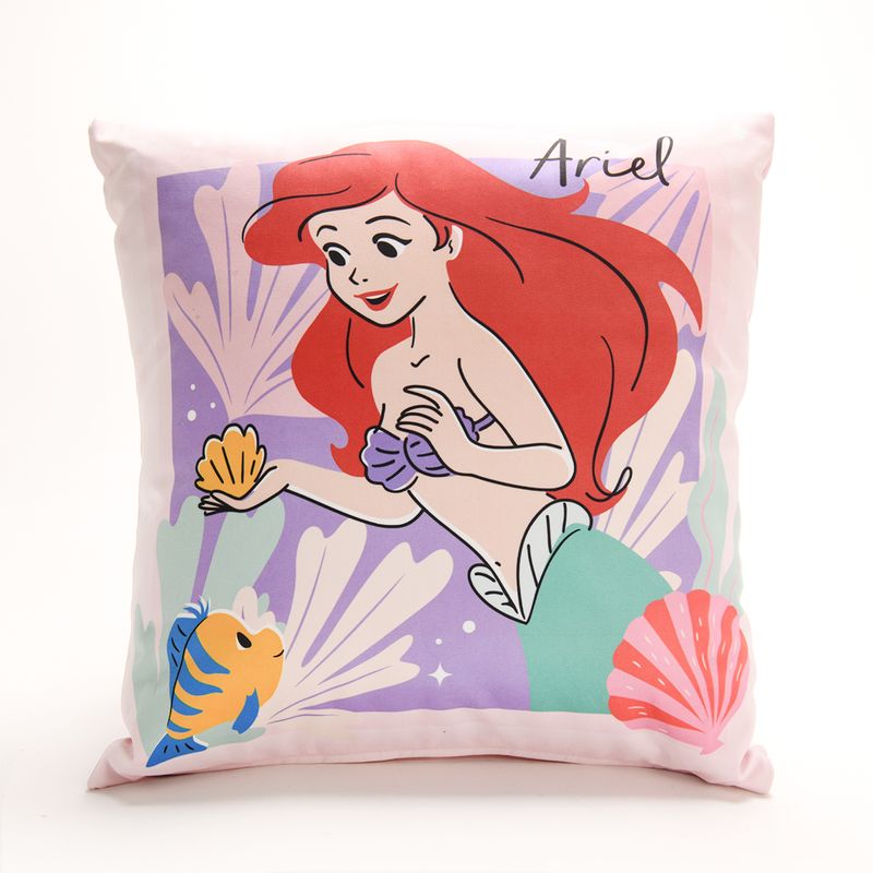 DISNEY - Cojin infantil PRINCESAS 45X45 cm
