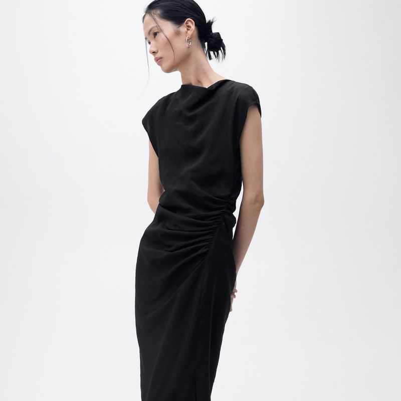MANGO - Vestido Mujer Medio MANGO